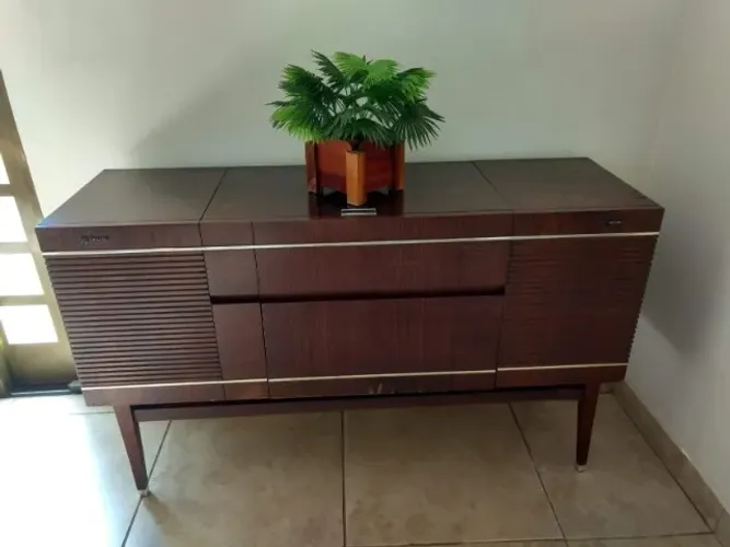 Radio Vitrola Estéreo Philips RF-688 - Relíquia Raríssimo  