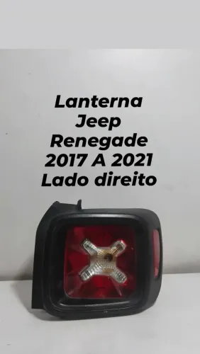 Lanterna Traseira Jeep Renegade 2017 a 2021 - Lado Direito