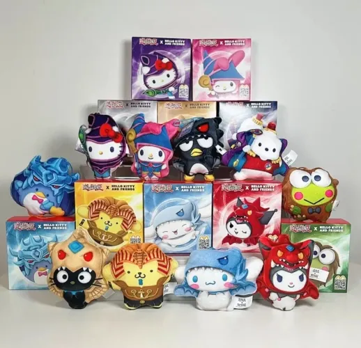 Pelúcias Yugioh x Hello Kitty McDonald?s Completo!
