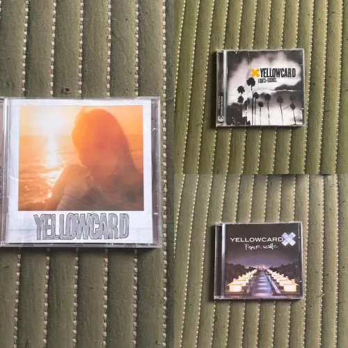 3 CDs Yellowcard Ocean Avenue Paper Walls Lights Sounds