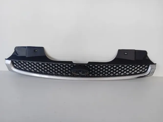 Grade Frontal Ford Fiesta Super Charger 2003 -2006 Friso Cinza 