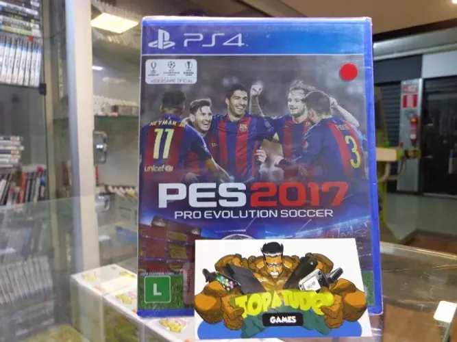 Jogo PES 2017 Ps4 Novo