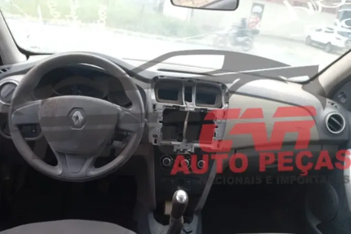 TEMOS PEÇAS PARA ESSA SUCATA! RENAULT LOGAN 1.0 3CC 2018