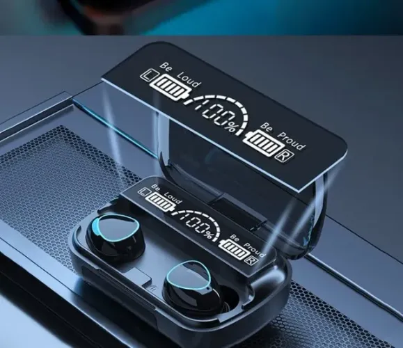 Fones de ouvido M10, Display Touch Control