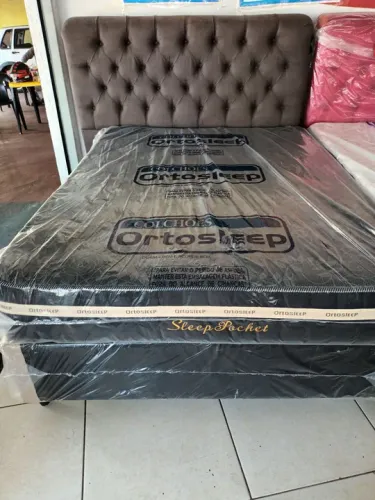 Cama Box Sleep Pocket OrtoSleep - Novo!