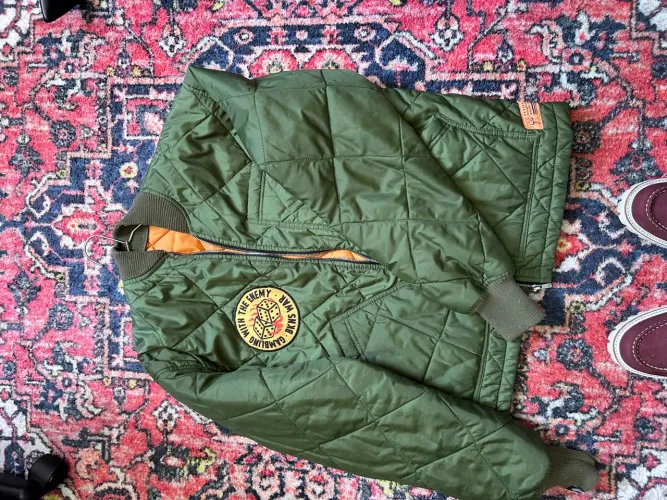 Jaqueta Bomber Verde Militar breaknecks