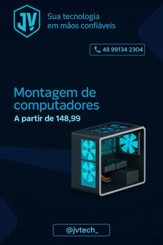 Montagem profissional de computadores 
