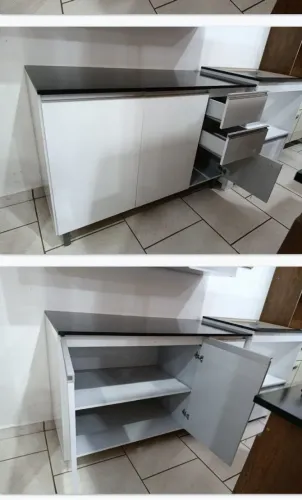 BALCÃO DE COZINHA COM TAMPO NOVO ENTREGO PROMOÇÃO