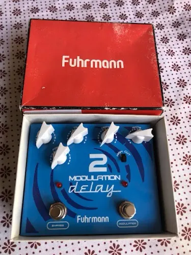 Pedal Modulation Delay2 Fuhrmann parcelo no Olxpay-ML avalio troca
