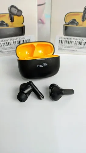 Fone Realfit F3 ANC Bluetooth 5.4 - Preto