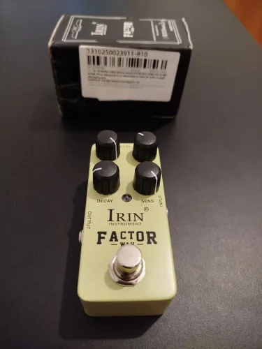 Pedal Auto wah Irin Factor wah NOVO