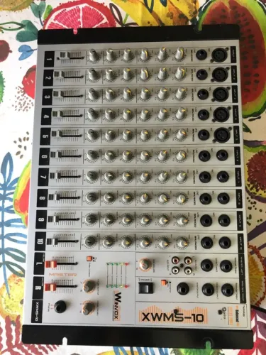 MESA DE SOM 10 CANAIS WINVOX XWMS-10