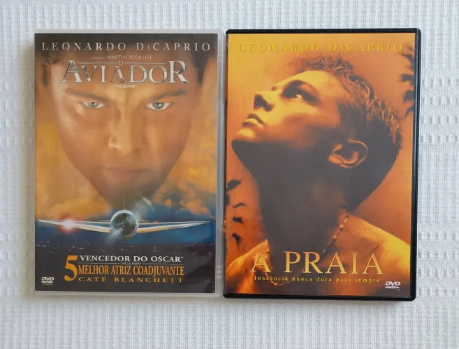  2-DVDs: O Aviador + A Praia 