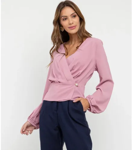 Blusa Feminina Manga Longa
