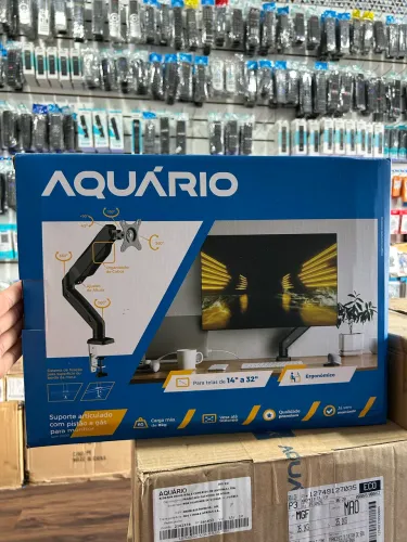 Suporte de Monitor 14 - 32 Polegadas com Braço Articulado- Promoção 