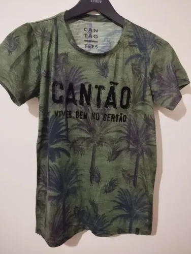 Camiseta Cantao Verde - Tamanho P M
