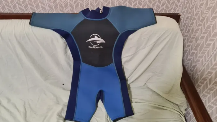 Roupa de mergulho infantil neoprene 10 anos