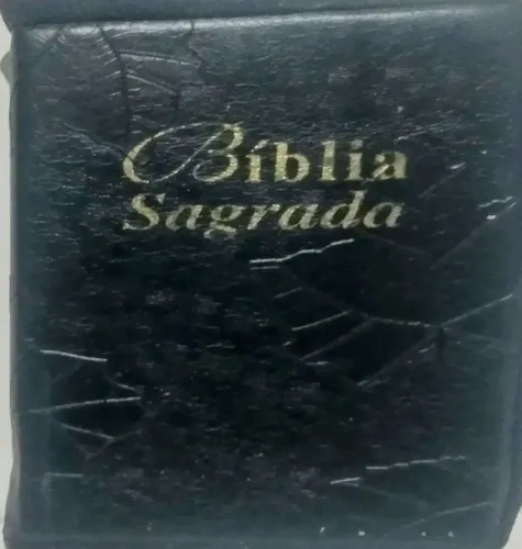 Bíblia Sagrada - Bíblia de Promessas De Bolso Com Capa de Couro 