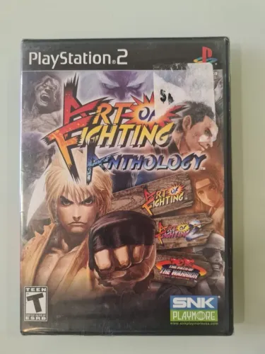 Art of Fighting Anthology - Playstation 2 - LACRADO! NOVO! PS2
