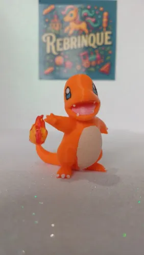 Figure action impressão 3D Charmander Pokemon