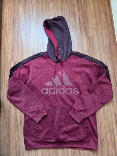 Moletom Adidas Bordô com Capuz