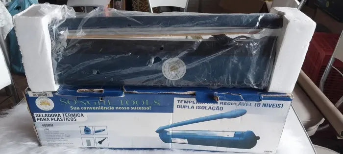 Seladora SONGHE TOOLS Temperatura Regulável 8 Níveis Dupla Isolação 400MM 110V SHO648