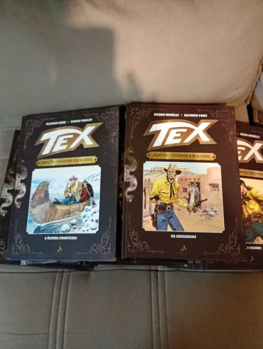 HQ TEX GiGANTE, cores, c dura, 10  volumes, o melhor da Mythos 