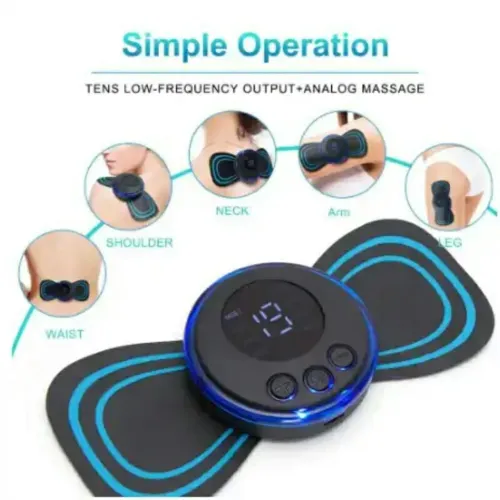 Massageador Elétrico para Alivio da Dor Muscular