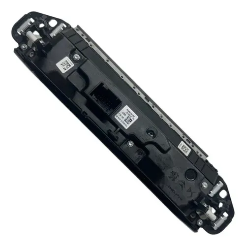 Comando Ar Condicionado Peugeot 3008 2018 2021 Botao Preto E Cromado
