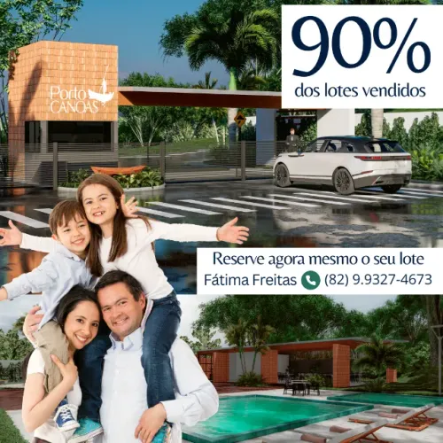 *Ultimas Unidades Loteamento Fechado Porto Canoas, Marechal Deodoro
