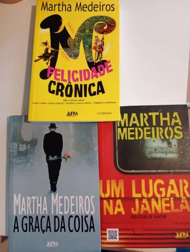 Livros da Martha Medeiros - Preço especial!