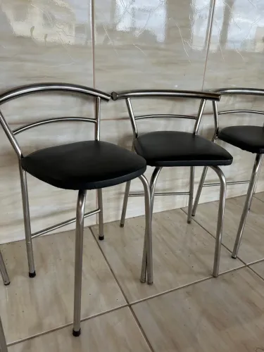 Banquetas de inox