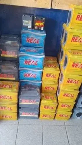 Bateria Automotiva Real com 01 ano de garantia a base de troca