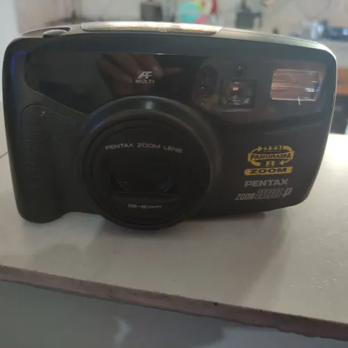 Máquina fotográfica pentax zoom 280-P 1992 ( leia o anúncio)