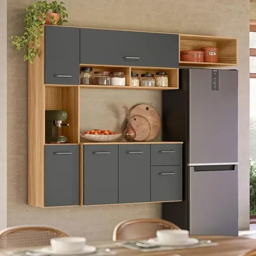 Armário de Cozinha suspenso Becca 1.80m / 2 cores disponíveis  / pague na entrega
