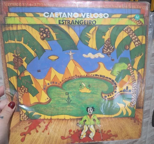 Disco de Vinil Caetano Veloso - Estrangeiro