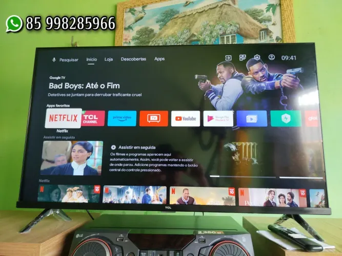 Smart tcl 40 Android modelo novo -nova 