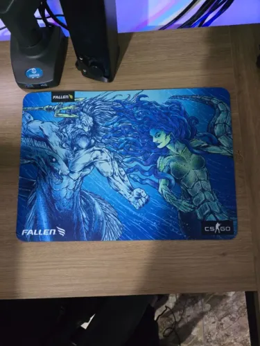 Mousepad Pro Speed+ Pequeno Fallen Cs:go Eco Medusa original 35x25cm