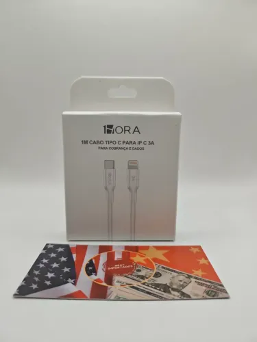 Cabo 1HORA Tipo-C para iPhone (Lightning) 3A - 1 Metro - NEXT IMPORTADOS
