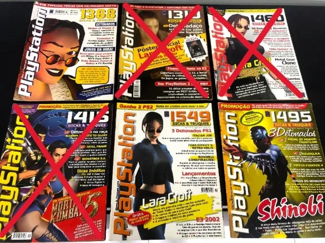 Revista Dicas e Truques para Playstation - Diversos Volumes