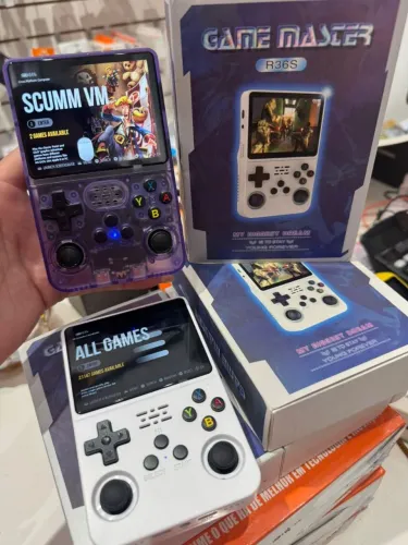 Game portátil R36S promoção