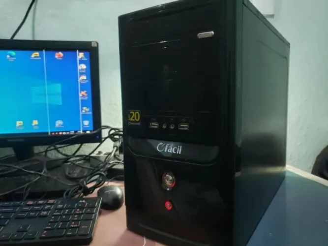cpu intel celeron .3.60 ghz hd250gb memória 2gb 
