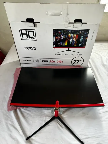 (LEIA A DESCRIÇÃO) MONITOR GAMER 27 polegadas HQ 240Hz Curvo 0,5 ms