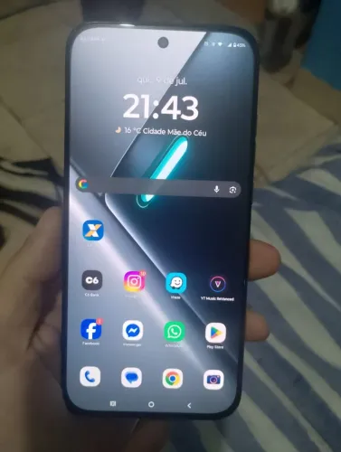 Motorola moto g77 zerado impecável