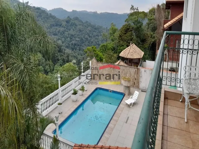 Casa na Serra da Cantareira, condominio Alpes, 5 dorm, piscina...