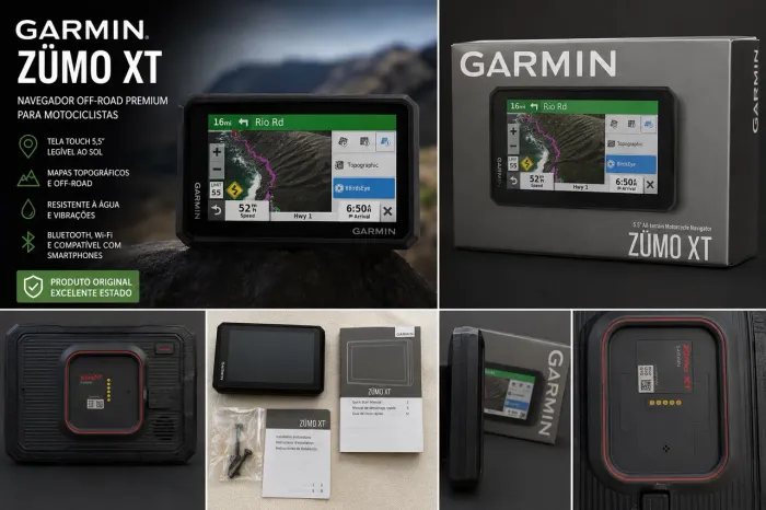 Garmin Z?mo XT - GPS Premium para Motociclistas