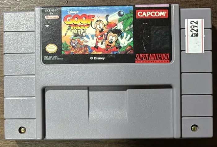 Goof Troop Original SNES Super Nintendo REF.292