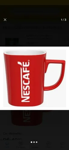 Xicara grande Nescafé
