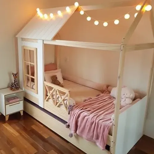 Bi cama casinha infantil 