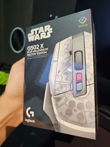 Logitech G502 X Plus Ed. Limitada - Millenium Falcon [Lacrado]